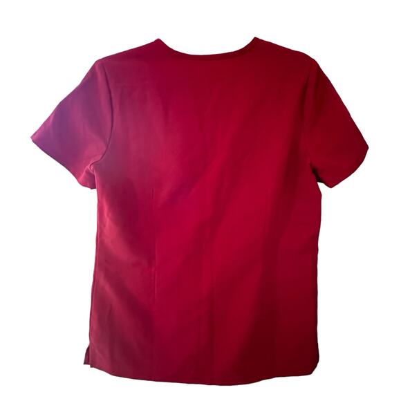 Figs | Size XS Casma Red Scrub Top Nursing Medical Doctor Healthcare Uniform - Picture 16 of 16